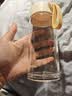 富光玻璃杯高硼硅玻璃水杯子女生便携牛奶咖啡刻度高颜值茶杯480ml 实拍图