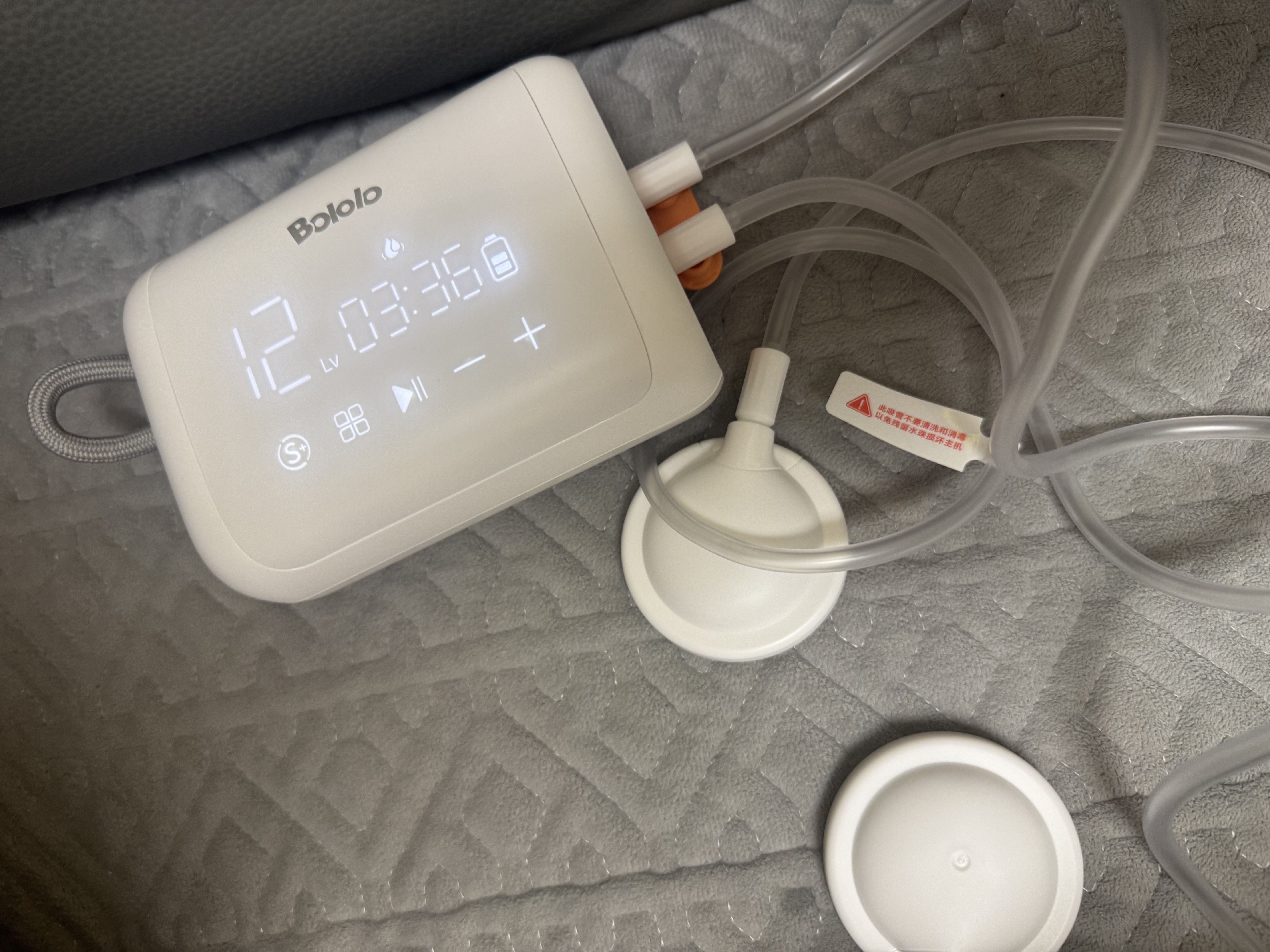 波咯咯（bololo）双边吸奶器电动无痛全自动吸乳微震通乳大吸力挤奶器 【经典款】微震Z30通乳瓶 实拍图