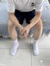 莫代尔5双袜子男长筒新疆棉秋冬10A抗菌防臭吸汗白色学生耐磨中筒袜四季 【长筒袜】白色 5双 均码 【60%新疆棉防臭】 实拍图