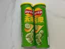 乐事（Lay's）无限薯片 翡翠黄瓜味 104克*2罐 208克 休闲零食 膨化食品 实拍图