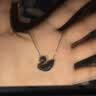 施华洛世奇（SWAROVSKI）黑天鹅项链系列优雅魅力锁骨链七夕情人节生日礼物送女友时尚饰品 大号黑天鹅 5204134 实拍图