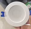 欧普照明（OPPLE）LED筒灯嵌入式孔灯吊顶灯洞灯超薄客厅雅白 4瓦白光开孔7-8.5cm 实拍图