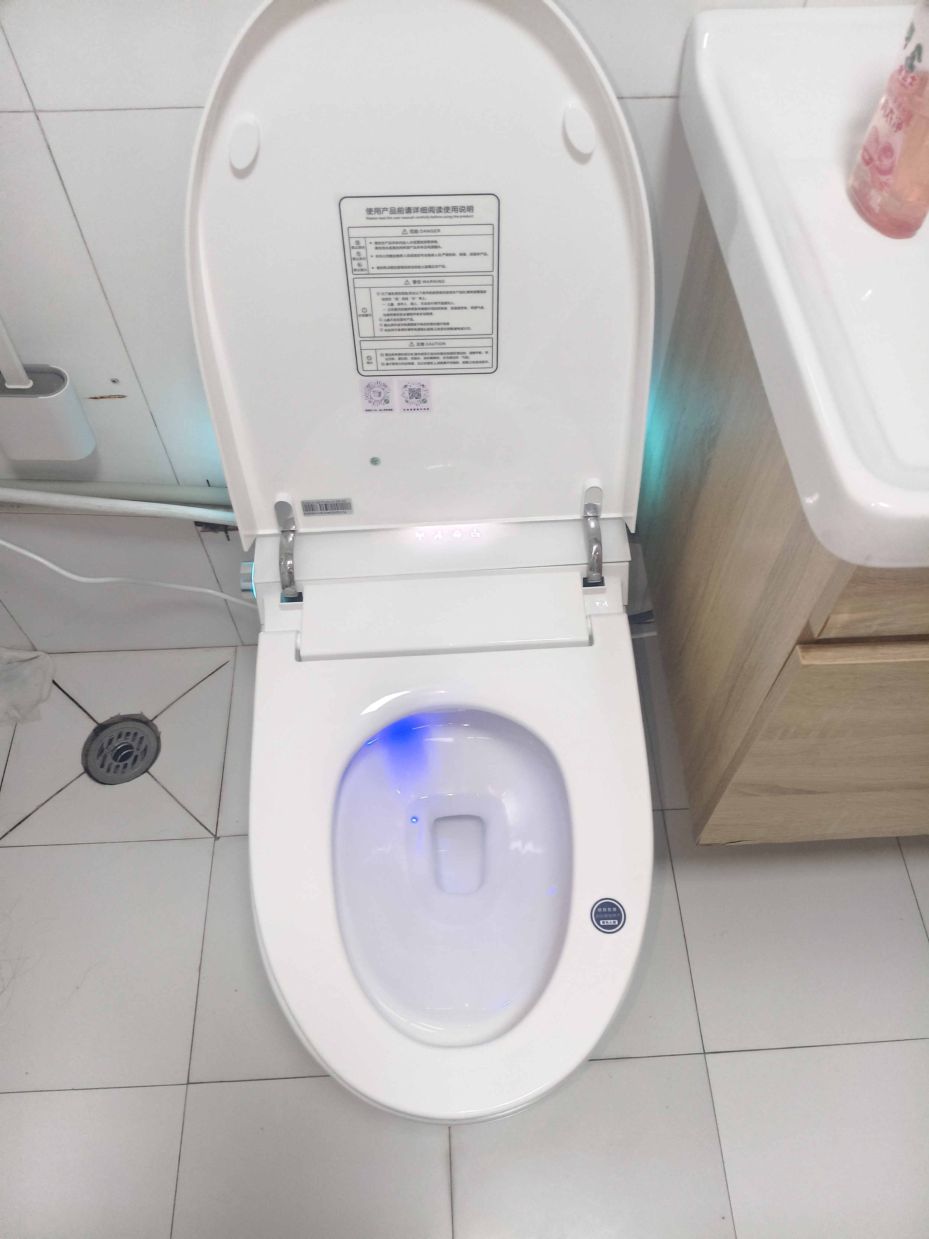 TOSO全自动S880智能马桶家用无水压限制UV杀菌香薰除臭Al语音坐便器 【顶配版】全自动+Al语音+香薰杀菌 实拍图