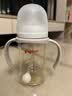 贝亲（Pigeon）自然离乳 PPSU重力球吸管双把手奶瓶 240mL 6月+ AA252 实拍图