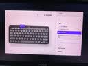 罗技（Logitech）时尚系列K390无线蓝牙键盘 超薄便携 K380升级版 黑色 79键 实拍图