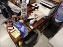 Brateck北弧 显示器支架 机械臂 电脑支架桌面夹式底座 屏幕升降增高架E350ez棕17-32吋 悬空托臂 实拍图