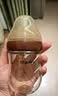 世喜新生儿奶瓶婴儿0-6-12月防胀气呛奶玻璃鸭嘴套装(160ml+300ml) 实拍图