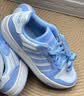 adidas ENTRAP美式校园风运动鞋少年感复古篮球风板鞋阿迪达斯 亮白/亮光蓝   42 实拍图