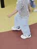 安踏学步鞋婴童鞋男女宝宝鞋子秋季软底透气网鞋运动鞋婴幼儿童鞋元气 实拍图