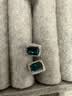 PROSHEVE培育祖母绿方糖耳钉女2026新款耳饰首饰生日情人节礼物送女友老婆 晒单实拍图