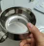 licheers儿童不锈钢碗3-6-12岁儿童饭碗餐碗316不锈钢宝宝辅食碗儿童餐具 实拍图