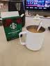 星巴克（Starbucks）0脂纯黑咖啡精品速溶深烘2.3g×10条 运动提神美式 实拍图