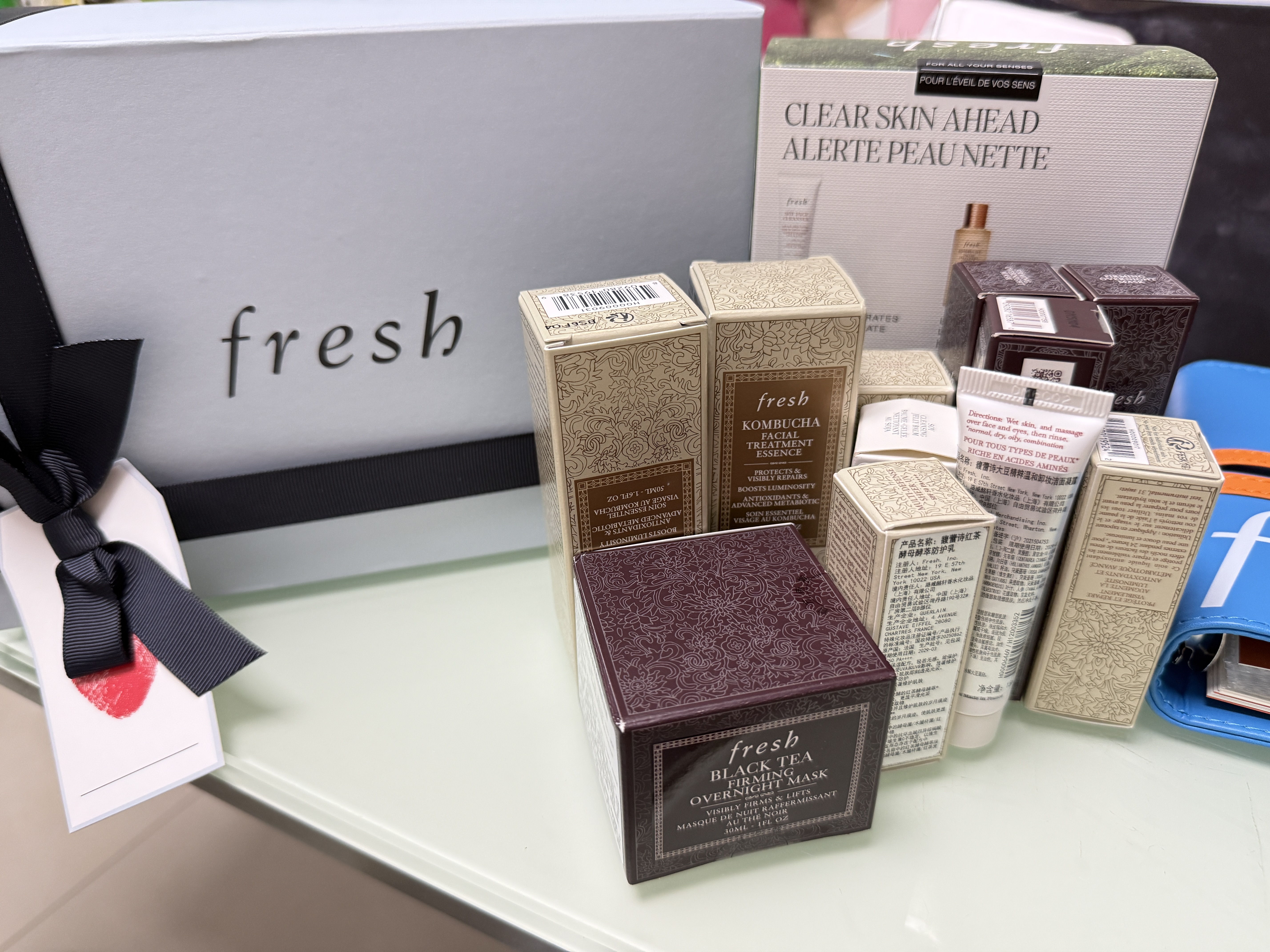 Fresh净澈焕亮随行礼盒(红茶水50ml+洁面50ml）生日礼物送女友男友 实拍图