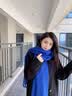 浩冠纯色高级氛围感围巾女士冬季韩版学生百搭加厚披肩保暖情侣围脖男 实拍图