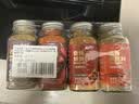云山半烧烤撒料烤肉调料组合4瓶375g烧烤干料(原味+香辣)+孜然粉+辣椒粉 实拍图
