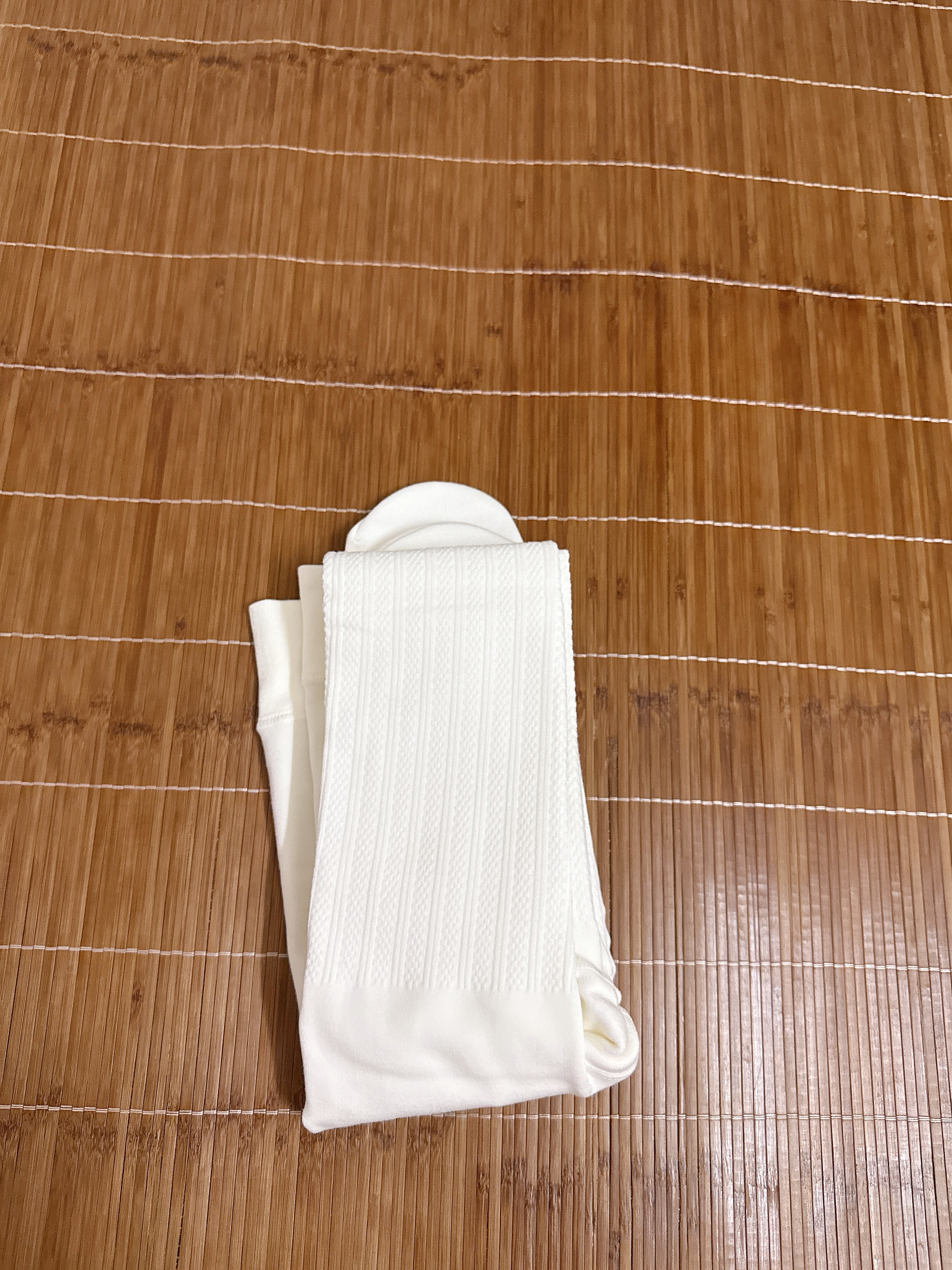 北极绒儿童打底裤女童春秋加绒薄款可外穿白色防滑连裤袜保暖百搭舞蹈袜 实拍图
