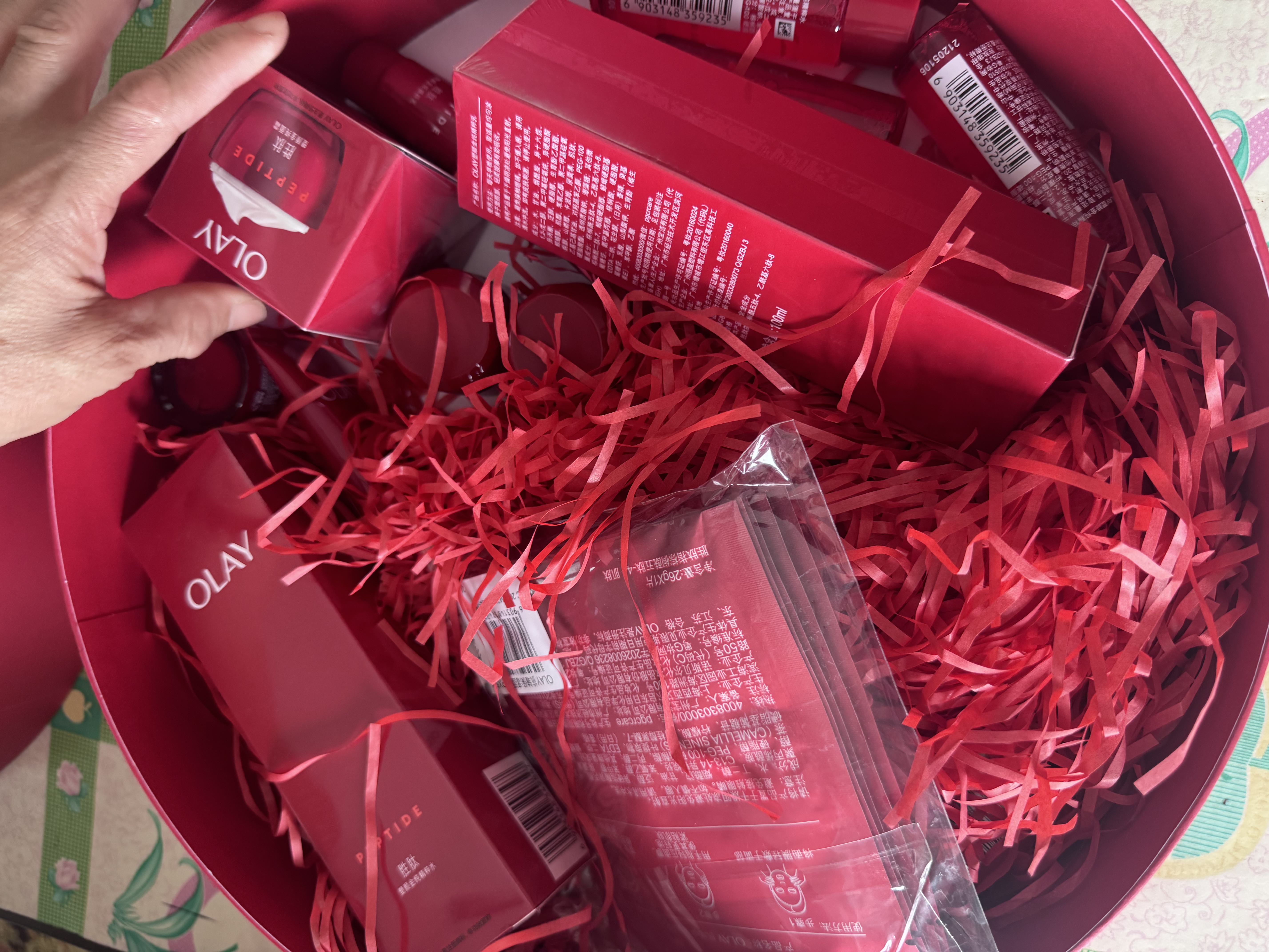 玉兰油（OLAY）大红瓶水乳液面霜眼霜保湿抗皱紧致护肤品套装礼盒生日礼物送女友 实拍图