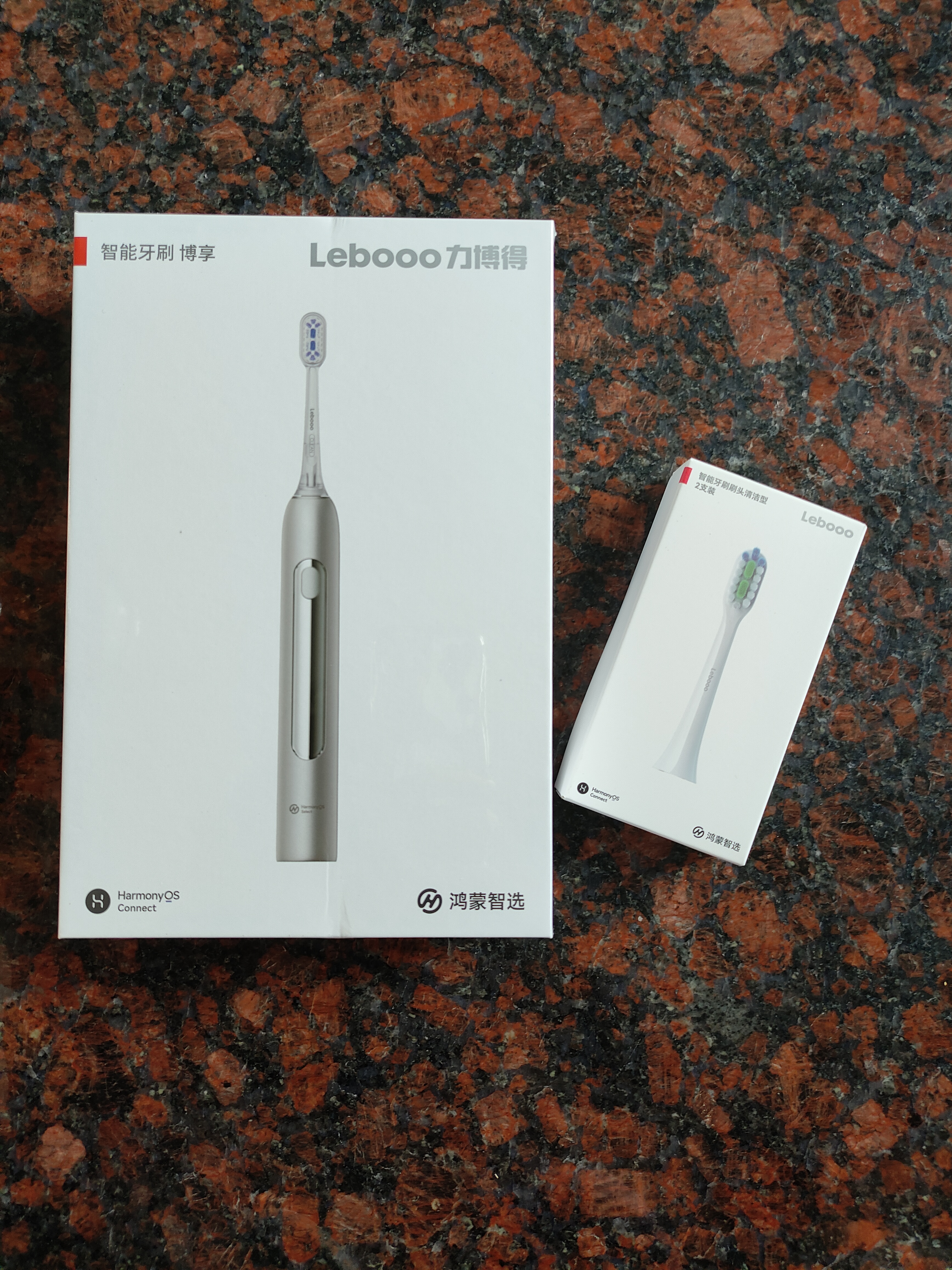 鸿蒙智选力博得智能牙刷 博享 成人电动牙刷扫振情侣生日礼物送男友送女友新婚礼物学生牙刷 冰川银 实拍图