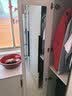 全品屋全身镜子贴墙自粘衣柜镜子宿舍玻璃柜门免打孔穿衣镜30*120 实拍图
