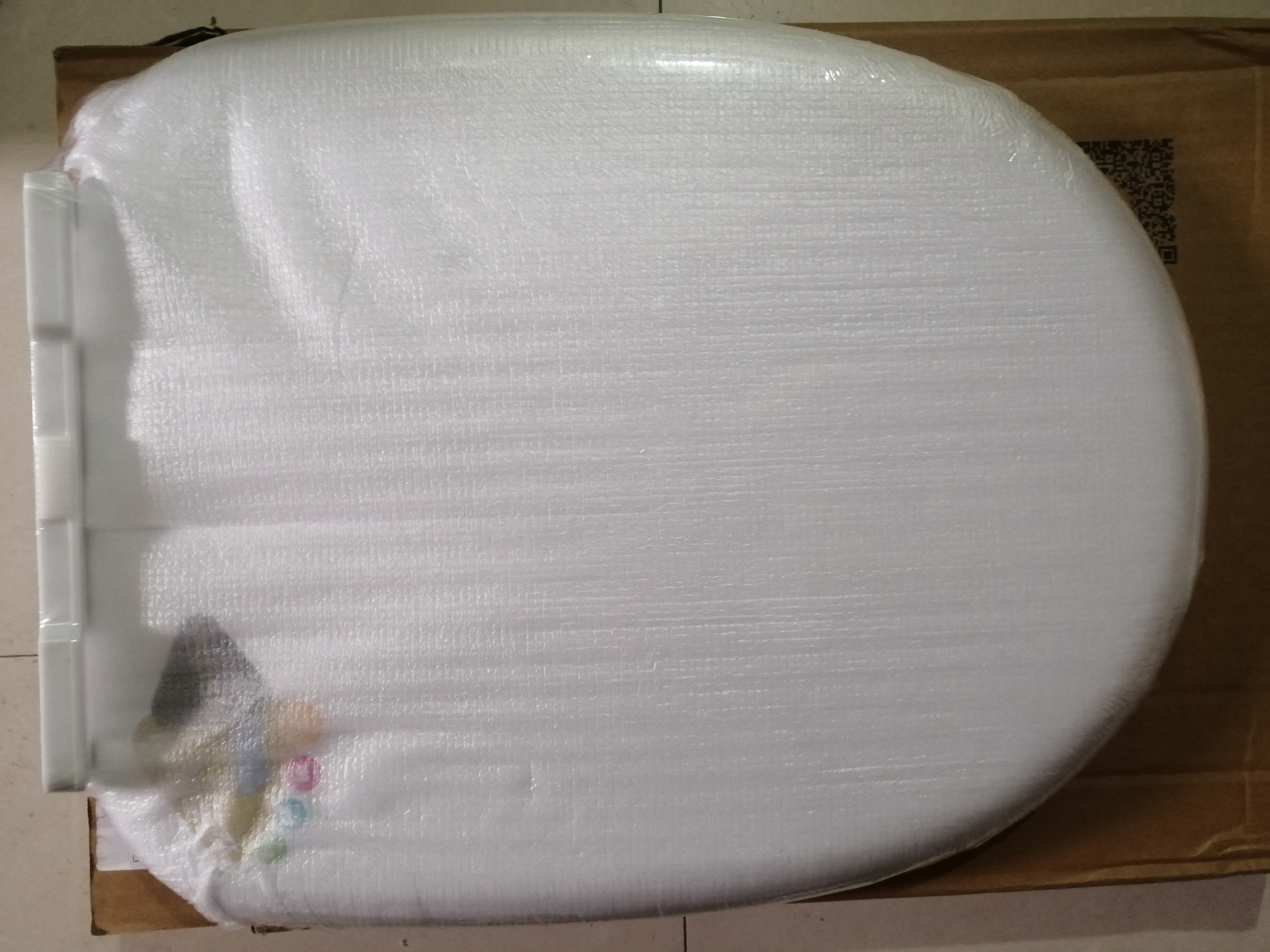 BSITN 缓降马桶盖板通用坐便器盖子U型上下装加厚家用马桶盖垫圈B9051 实拍图