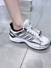 adidas「寻光者」SPIRITAIN 2.0厚底网面老爹鞋阿迪达斯轻运动   白色/金属银/黑色   43 实拍图