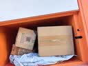 佳帮手车载桌面垃圾桶2.4L无盖家用客厅梳妆台垃圾收纳桶网红轻奢白色 实拍图