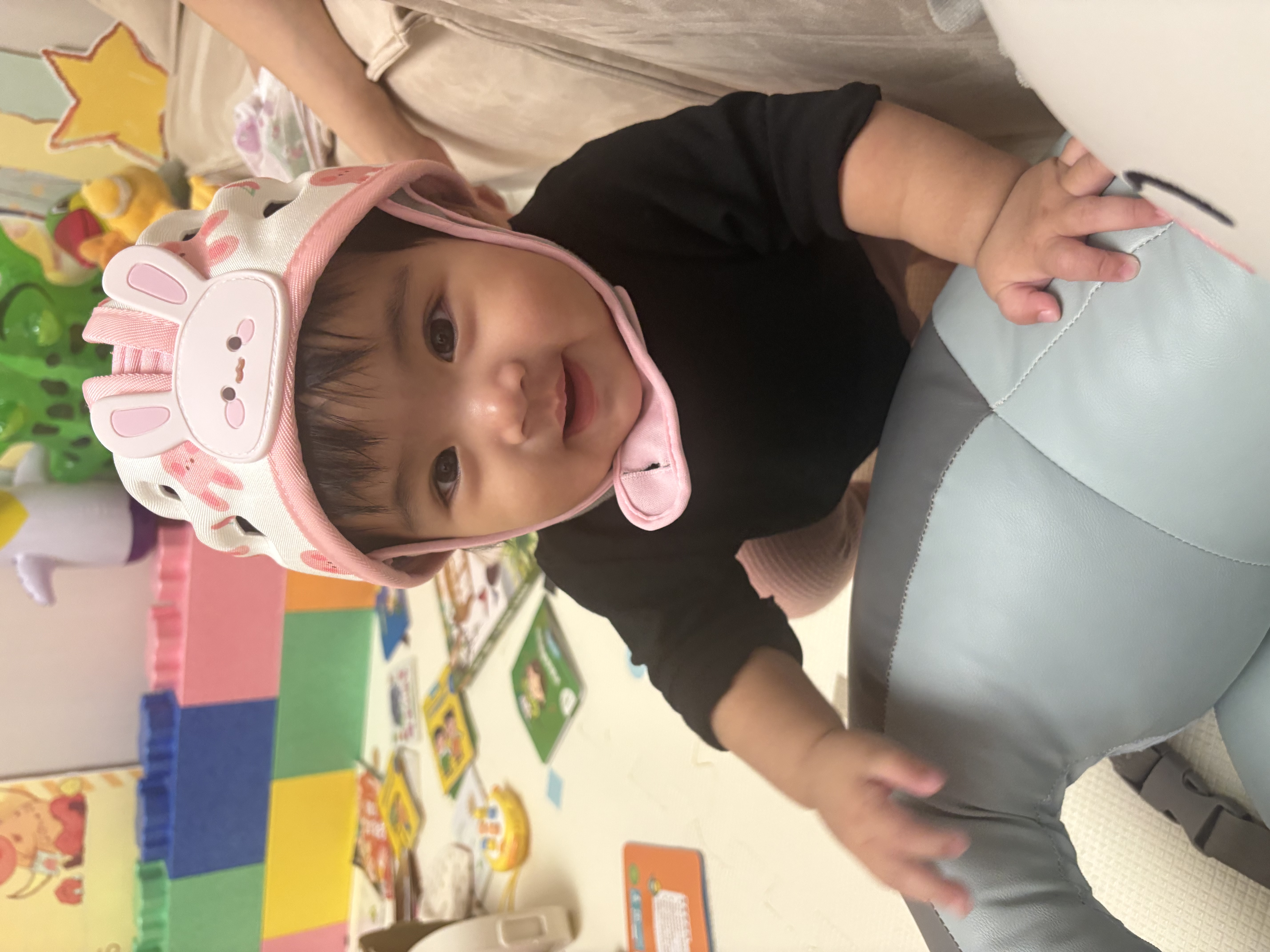 科巢（scoornest）婴儿防摔护头神器宝宝学步防撞头盔儿童学走路安全帽头部保护夏季 实拍图