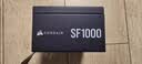 美商海盗船SF1000 1000W电源 SFX尺寸 白金认证 全模组 ATX 3.1/PCIe 5.1 全日系电容 低噪音 实拍图