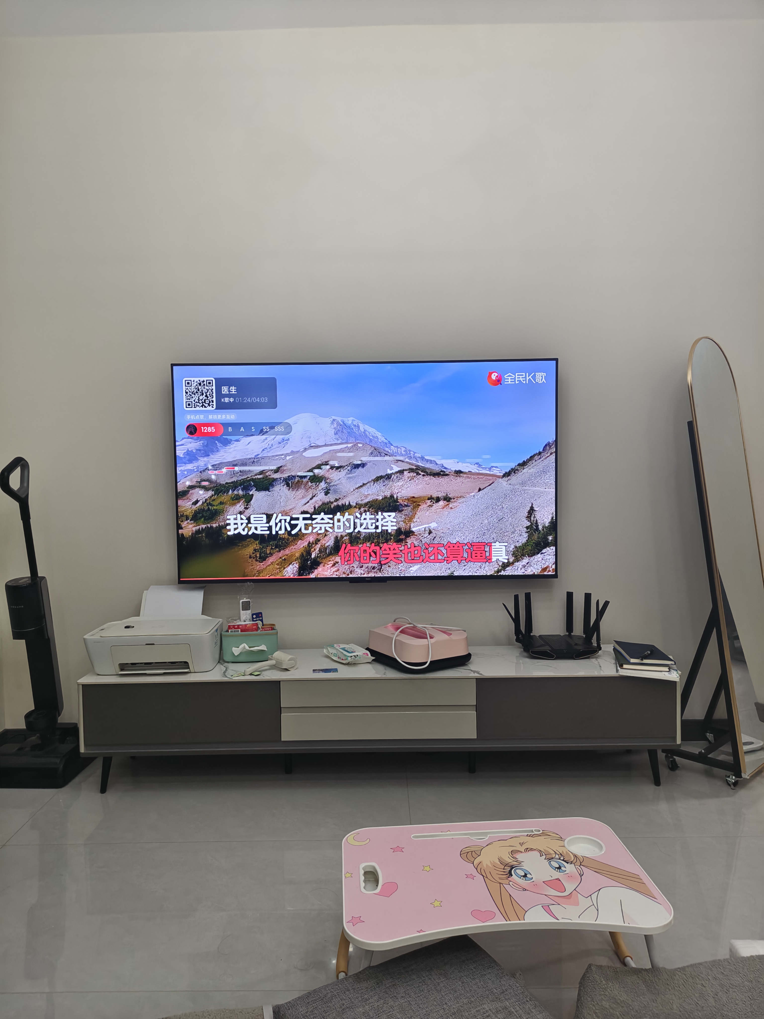 纯麦 无线电视K歌麦克风话筒U7Pro家庭KTV儿童唱歌话筒音箱等电视适配小米 TCL电视 实拍图