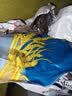 茵曼（INMAN）丁达尔圆领针织衫2026夏季新款短袖T恤女装上衣 蓝白条 L 实拍图