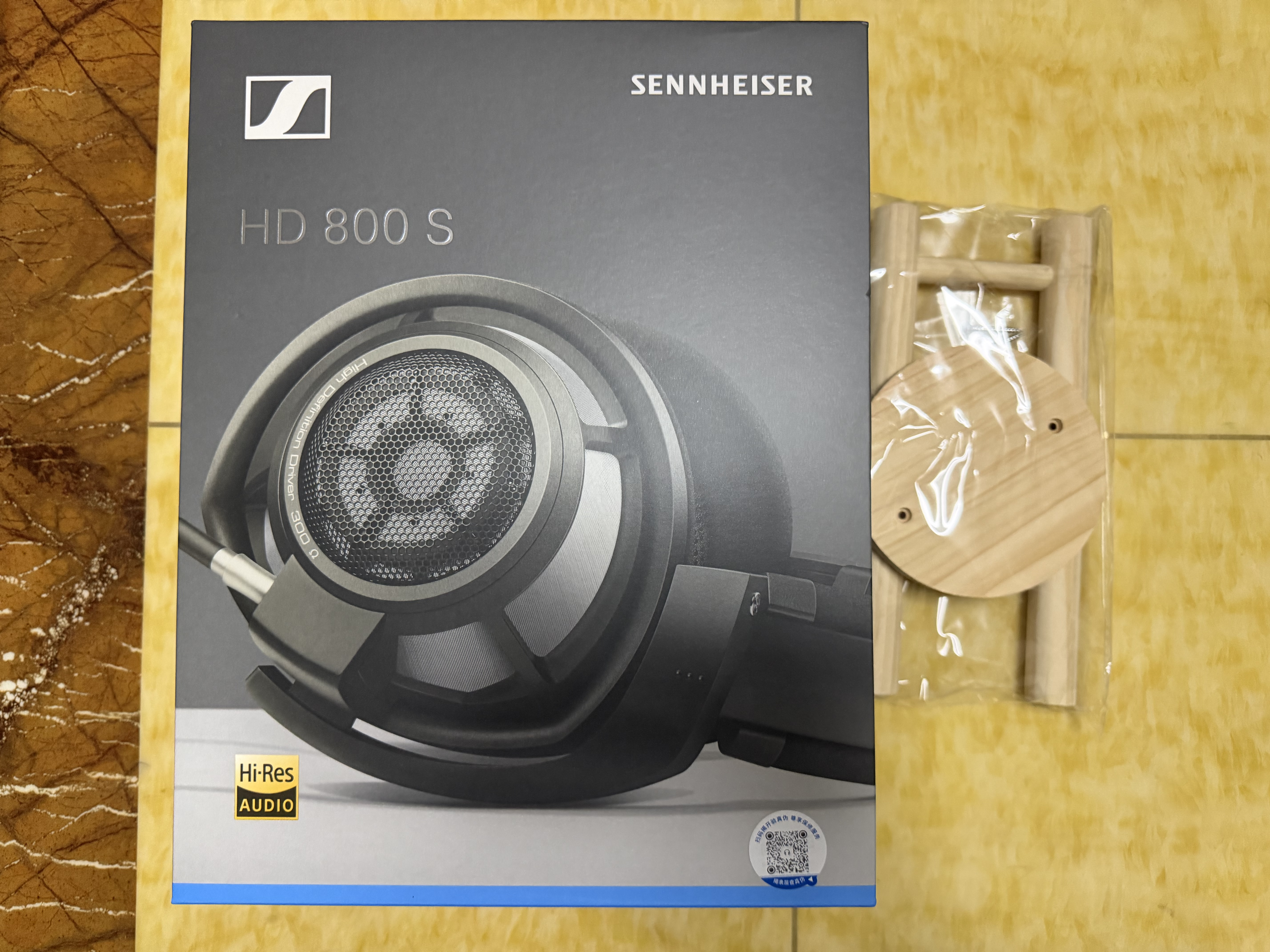 森海塞尔（Sennheiser）头戴式耳机 开放式HiFi高保真音乐耳机耳麦 舒适佩戴发烧级耳机 HD800S 【高端开放式动圈耳机】 实拍图