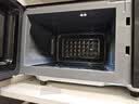 美的（Midea）家用变频微波炉平板式易清洁800W微波速热智能菜单钻石背板加热20L小型一级能效（PM20M2 实拍图