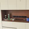 公牛（BULL）超薄轨道插座可移动插线板轨道式导轨插排餐边柜 开关插座面板 GB50K 75厘米+4个五孔 墨云灰 实拍图