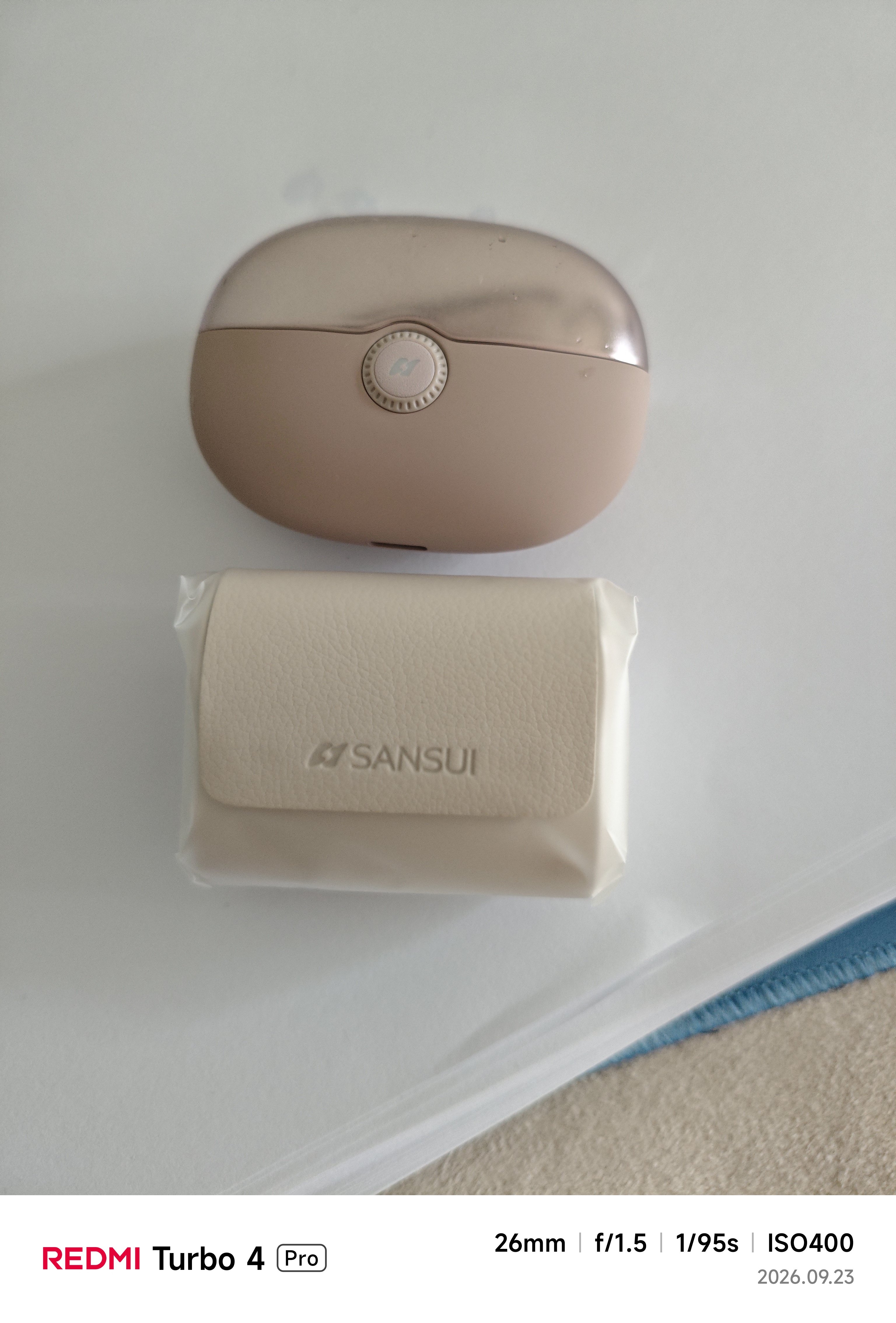 山水（SANSUI）W88【抗摔金属机舱丨Ai实时翻译】蓝牙耳机耳夹式骨传导概念运动开放式不入耳金榜跑步超长续航 白 实拍图