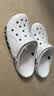 卡骆驰（CROCS）贝雅卡骆班洞洞鞋|205089 白/深蓝-126   41 /42(260mm)   实拍图