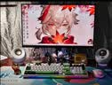 SANC盛色23.8英寸2K原生180Hz FastIPS显示器硬件低蓝光 小夜灯耳机挂架 电脑电竞屏幕 G52Max 实拍图