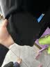 蓝之旺 长袖t恤定制工作服印字logo男女polo衫文化衫订做4S店工装衣服 A款黑色 【经典纤维-高性价比】 L 实拍图
