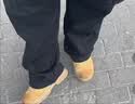 骆驼（CAMEL）王俊凯同款铠甲马丁靴高帮户外工装大黄靴男 GE122W7757T 金黄 43 实拍图