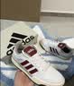 adidas ENTRAP美式校园风运动鞋少年感复古篮球风板鞋阿迪达斯 白色/矾土棕/黑色   42 实拍图
