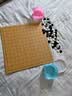 胜发 卡通盒儿童围棋黑白五子棋160粒 入门围棋套装 9/13路小号木棋盘 实拍图