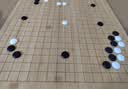 得力（deli）五子棋围棋中国象棋三合一套装楠竹双面棋盘仿玉棋子送长辈礼物 实拍图