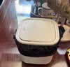 百家好世桌面垃圾桶5L卡其迷你轻奢餐桌茶几客厅纸篓家用按压小桶看剧神器 实拍图