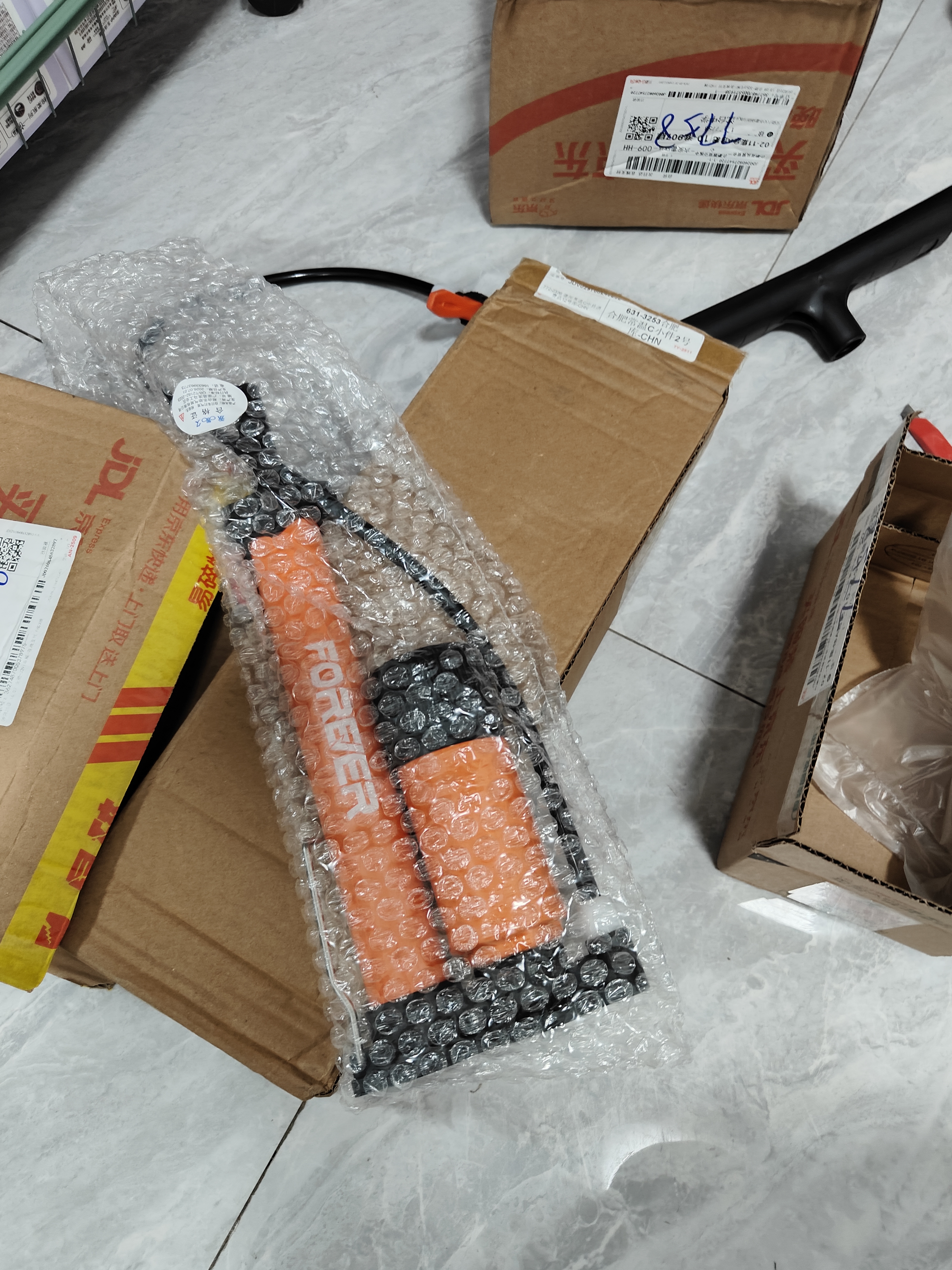 永久高压打气筒自行车家用摩托车充气筒电动车汽车篮球通用便携气管 实拍图