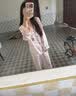 维多利亚的秘密（Victoria's Secret）维密 明星同款 宅度假天丝绵柔长袖长裤睡衣套装家居服不易皱 实拍图