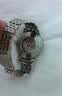 海鸥（SEAGULL）手表男士自动机械表小钢炮日历男士手表生日礼物男表+皮带套装 白 实拍图