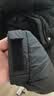 坦博尔羽绒服男短款连帽运动户外保暖外套厚530337D 黑色 180  实拍图