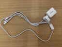 倍思5V/2A/1A三合一充电器套装USB插头苹果安卓充电头通用华为小米手机iPad耳机插头电源适配器 白 实拍图