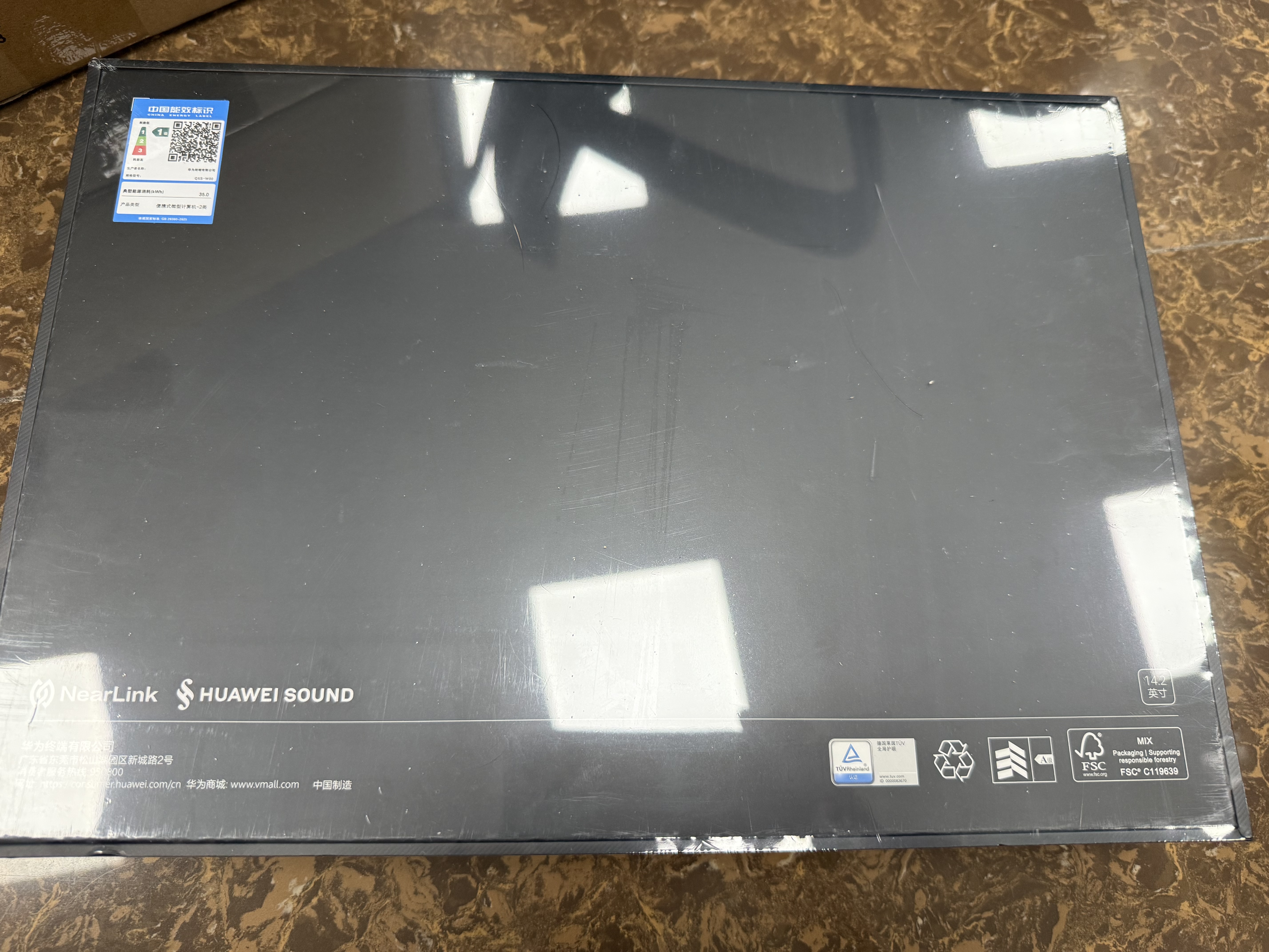 HUAWEI MatePad Edge 14.2英寸 华为鸿蒙二合一平板电脑 OLED大屏 学习办公 16GB+256GB 皓月银 实拍图