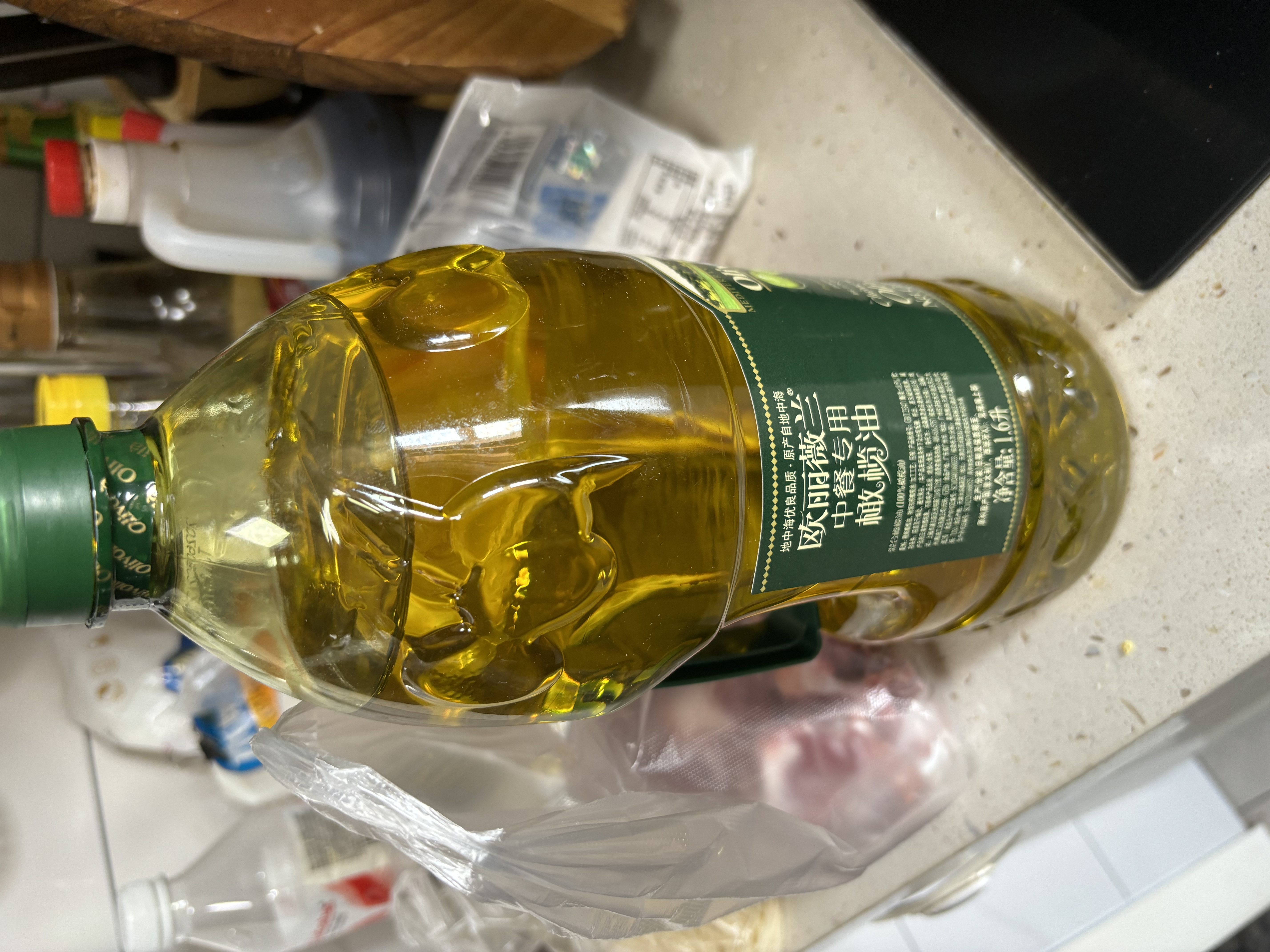 欧丽薇兰Olivoila【保真橄榄油】食用油 压榨 纯正 中餐专用橄榄油1.6L 实拍图