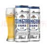 青岛啤酒（TsingTao）全麦白啤330ml*24罐啤酒整箱装批发 实拍图